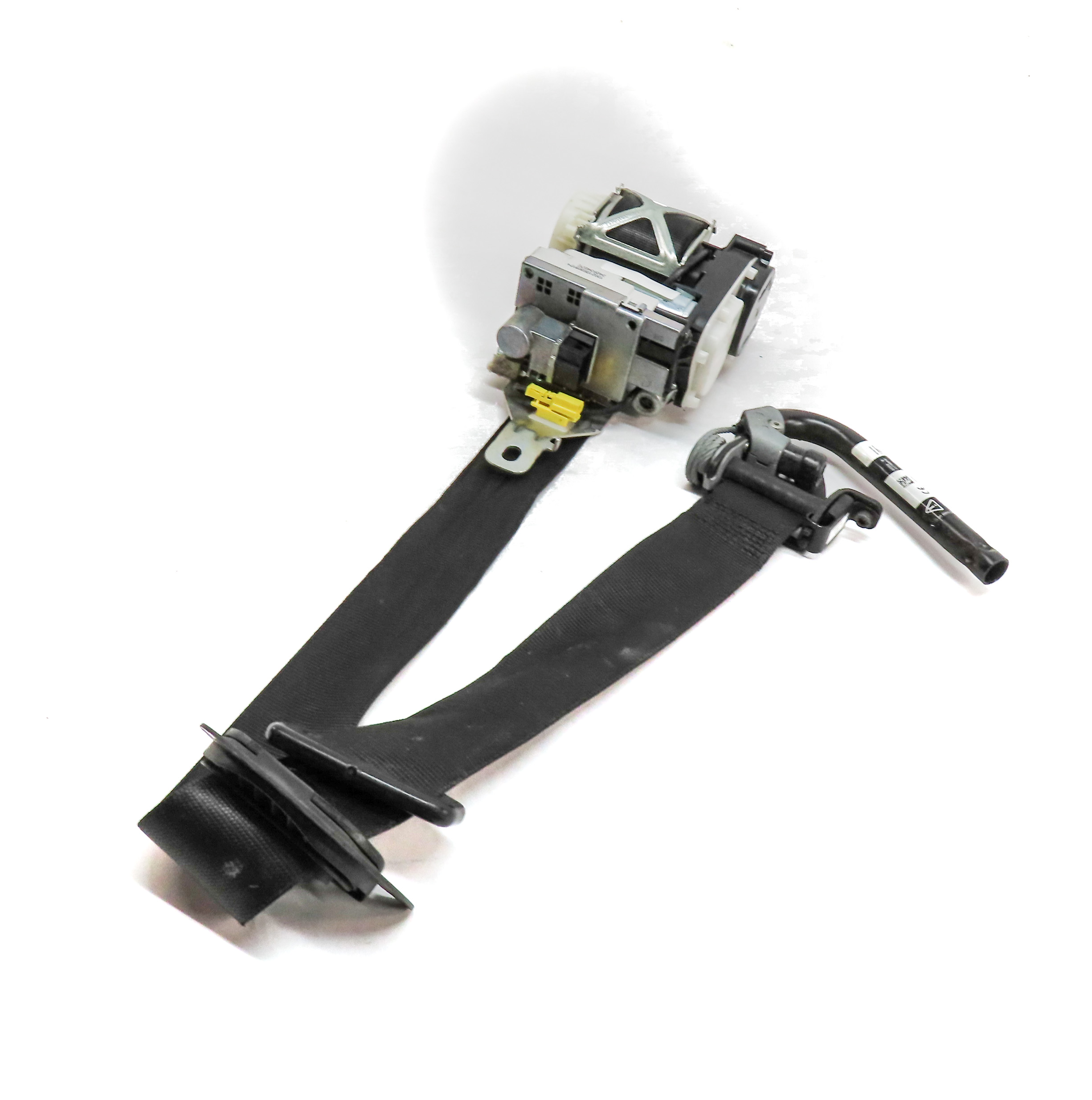 12-16 MERCEDES GL CLASS W166 X166 FRONT LEFT DRIVER SEATBELT RETRACTOR (Black) — exact item pictured
